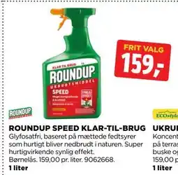 jem & fix ROUNDUP SPEED KLAR-TIL-BRUG, DKK 159 tilbud