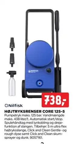 jem & fix HØJTRYKSRENSER CORE 125-5, DKK 738 tilbud