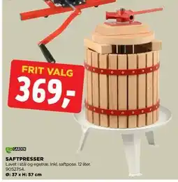 jem & fix SAFTPRESSER, DKK 369 tilbud