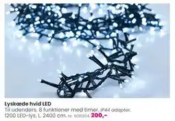 Hi five Lyskæde hvid LED, DKK 200 tilbud