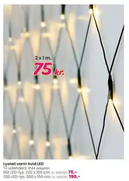 Hi five Lysnet varm hvid LED tilbud