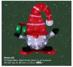 Hi five Nisse LED, DKK 250 tilbud