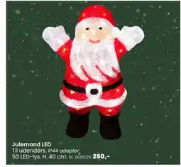 Hi five Julemand LED, DKK 250 tilbud