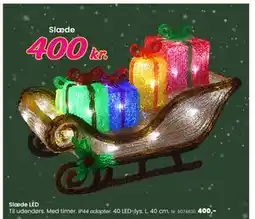 Hi five Slæde LED, DKK 400 tilbud