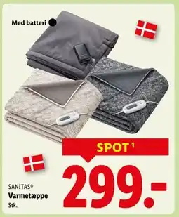 Lidl Varmetæppe, DKK 299 tilbud
