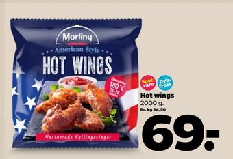 Netto Hot wings tilbud