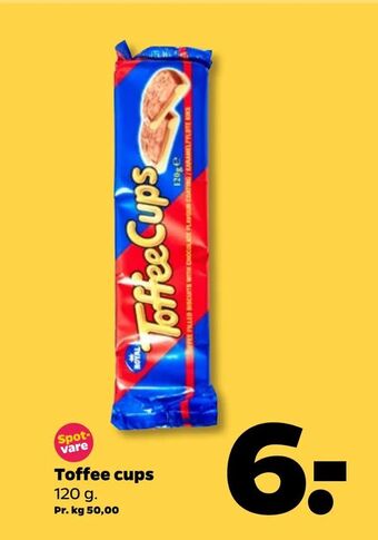 Netto Toffee cups tilbud