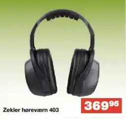 Bauhaus Zekler høreværn 403 tilbud