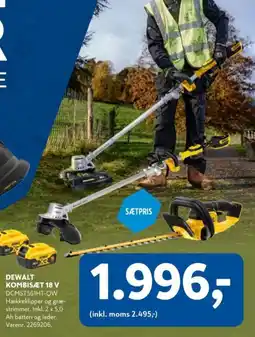 Davidsen DEWALT Kombisæt 18 V tilbud