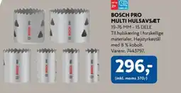 Davidsen BOSCH Multi hulsavsæt tilbud