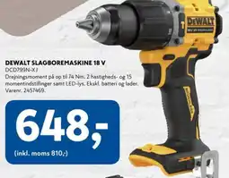 Davidsen DEWALT Slagboremaskine 18 V tilbud