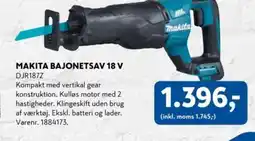 Davidsen Makita bajonetsav 18 V tilbud