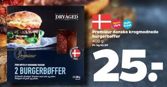 Netto Premieur danske krogmodnede burgerbøffer tilbud