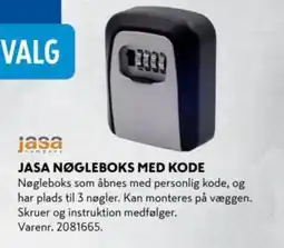 Davidsen Jasa nøgleboks med kode tilbud