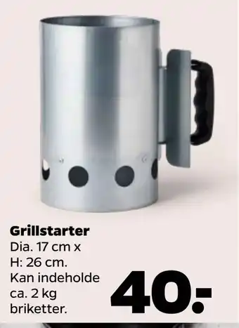 Netto Grillstarter tilbud