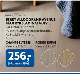 Davidsen Berry Alloc grand avenue højtrykslaminatgulv tilbud