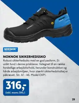 Davidsen Noknok Sikkerhedssko tilbud