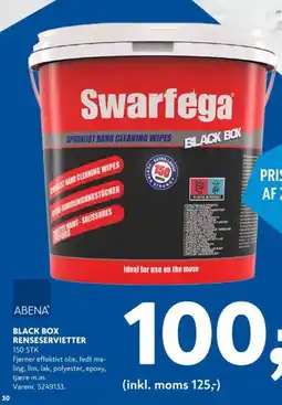 Davidsen Black Box renseservietter tilbud
