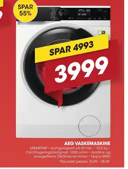 Punkt1 AEG Vaskemaskine tilbud