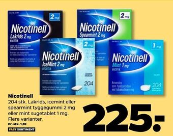 Netto Nicotinell tilbud