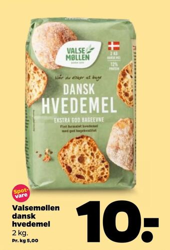 Netto Valsemøllen dansk hvedemel tilbud