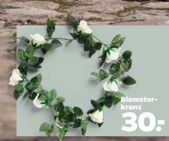 Blomster krans