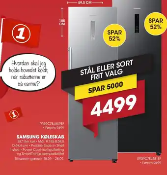 Punkt1 SAMSUNG Køleskab tilbud