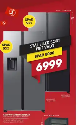 Punkt1 SAMSUNG Amerikanerskab tilbud