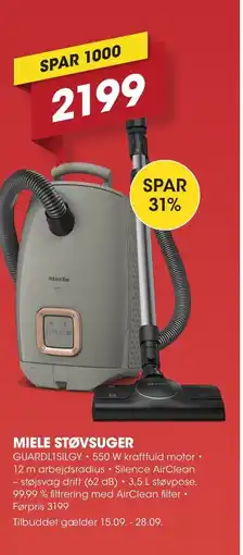 Punkt1 Miele Støvsuger tilbud