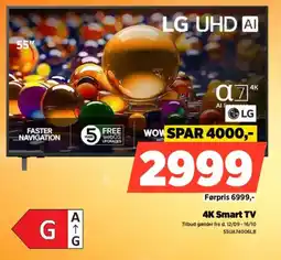 Power LG 4K Smart TV Tilbud tilbud