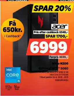 Power ACER Nitto N200 GeForce 5060 SPAR 20% tilbud