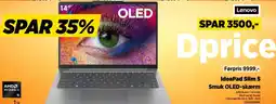 Power IdeaPad Slim 5 Smuk OLED-skærm tilbud