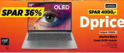Power Lenovo IdeaPad Slim 5 Smuk OLED-skærm tilbud