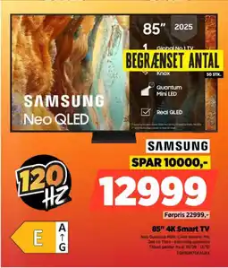 Power SAMSUNG 85" 4K Smart TV tilbud