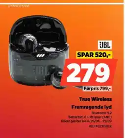 Power JBL True Wireless Fremragende lyd tilbud