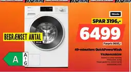 Power Miele 49-minutters QuickPowerWash Vaskemaskine tilbud