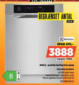 Power Electrolux AirDry-perfekt tørring hver gang Opvaskemaskine tilbud