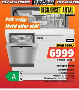 Power Miele AutoOpen-tørring Opvaskemaskine tilbud