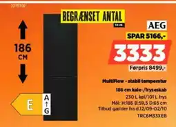 Power AEG MultiFlow-stabil temperatur køle-/fryseskab tilbud