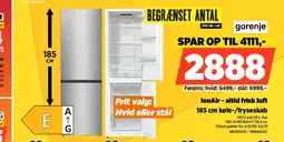 Power Gorenje lonair - altid frisk luft køle-/fryseskab tilbud