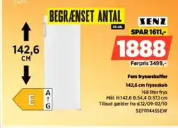 Power Zenz Fem fryserskuffer fryseskab tilbud