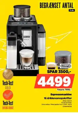 Power Espressomaskine 16 drikkevareopskrifter tilbud