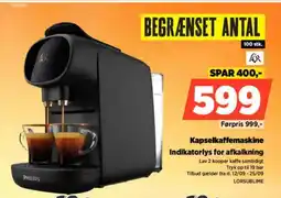 Power Kapselkaffemaskine Indikatorlys for afkalkning tilbud