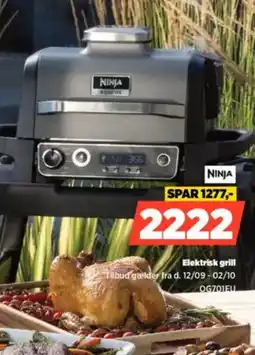 Power NINJA Elektrisk grill tilbud