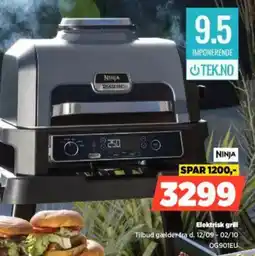 Power NINJA Elektrisk grill tilbud