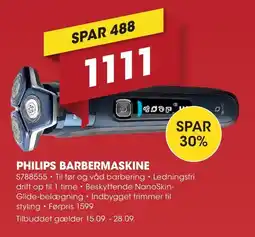 Punkt1 PHILIPS Barbermaskine tilbud