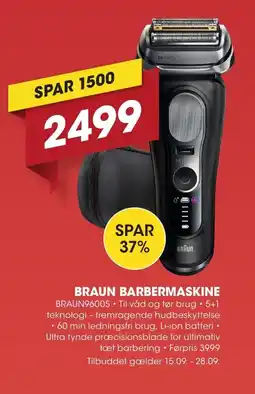 Punkt1 BRAUN Barbermaskine tilbud
