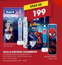 Punkt1 Oral-B Elektrisk tandbørste tilbud