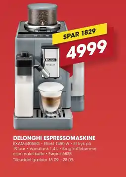 Punkt1 Delonghi Espressomaskine tilbud