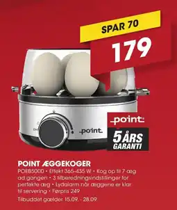 Punkt1 Point æggekoger tilbud